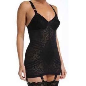 Sexy 40DD Black RAGO open bottom shapewear